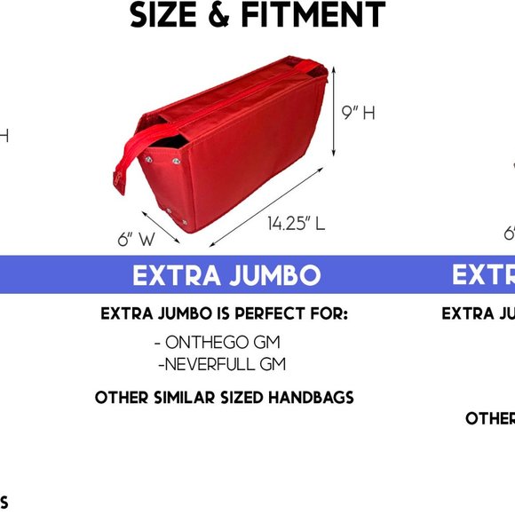 Zippered Purse Organizer Insert - Brown - Picture 3 of 6